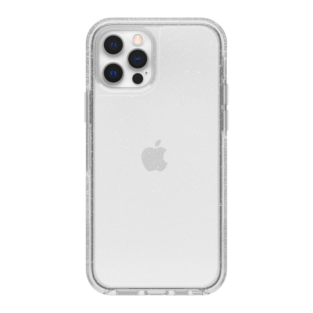 OtterBox iPhone 12/iPhone 12 Pro Clear Glitter Case Symmetry Series in Stardust